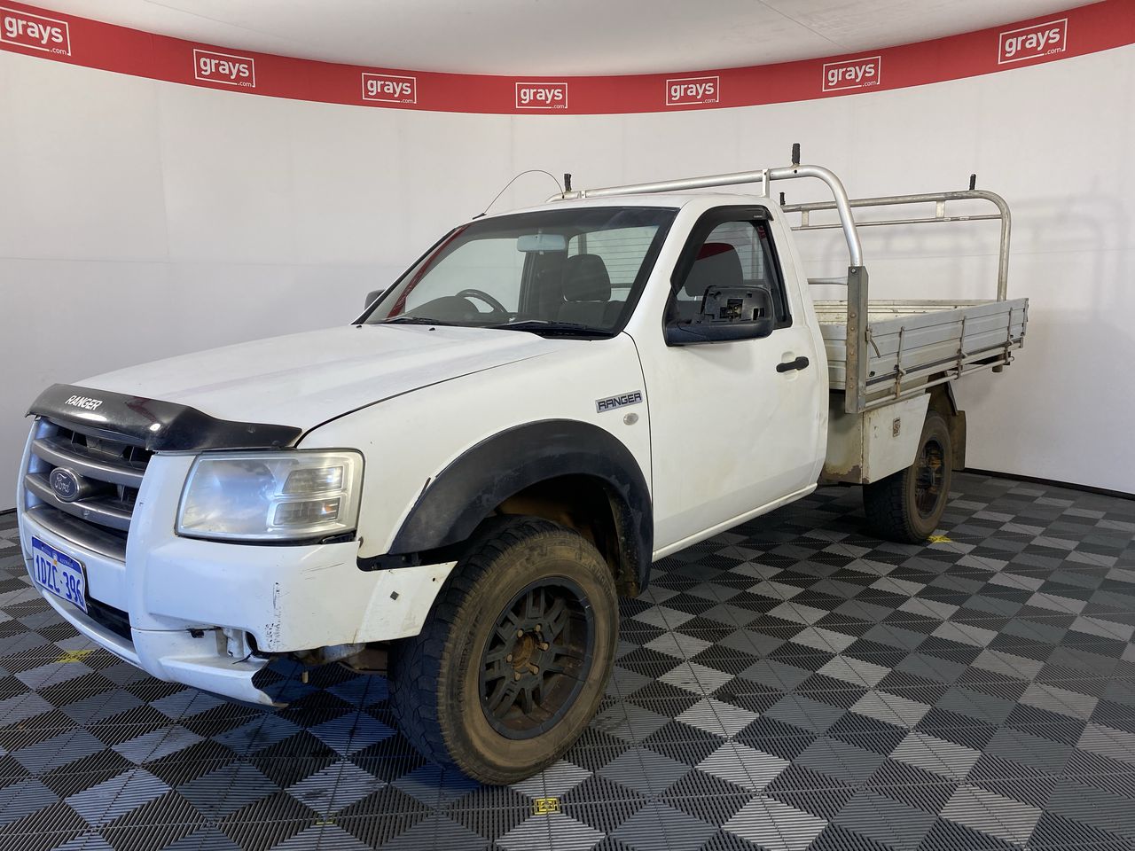 2007 Ford Ranger XL 4x2 Single PJ Turbo Diesel Manual Cab Chassis