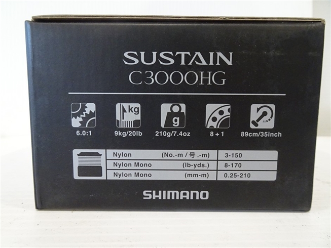 Shimano Sustain Spinning Reel (Pooraka, SA) Auction (0175-8015471)