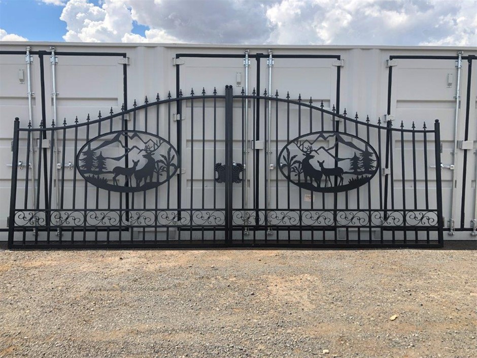 Unused Wrought Iron Style Gates - Toowoomba