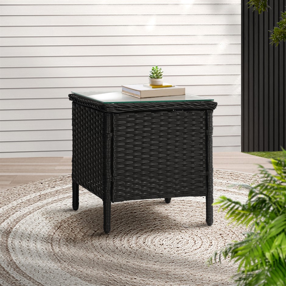 Gardeon Side Table Coffee Patio Desk Out