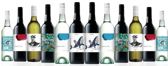 Australian Mixed Wine (12x 750mL).