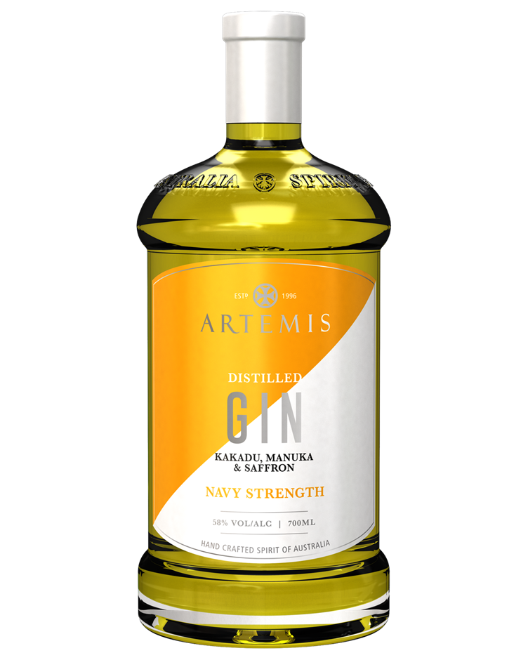 Artemis Kakadu, Manuka Saffron Gin Navy 