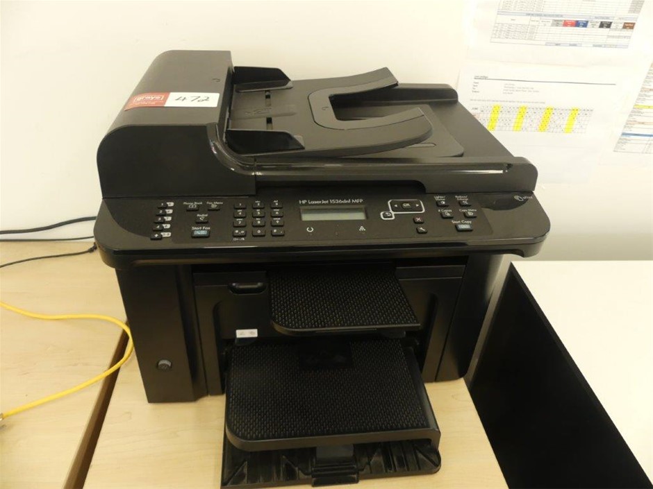 HP LaserJet 1536dnf MFC Desktop Laser Printer Auction (0472-5049679 ...