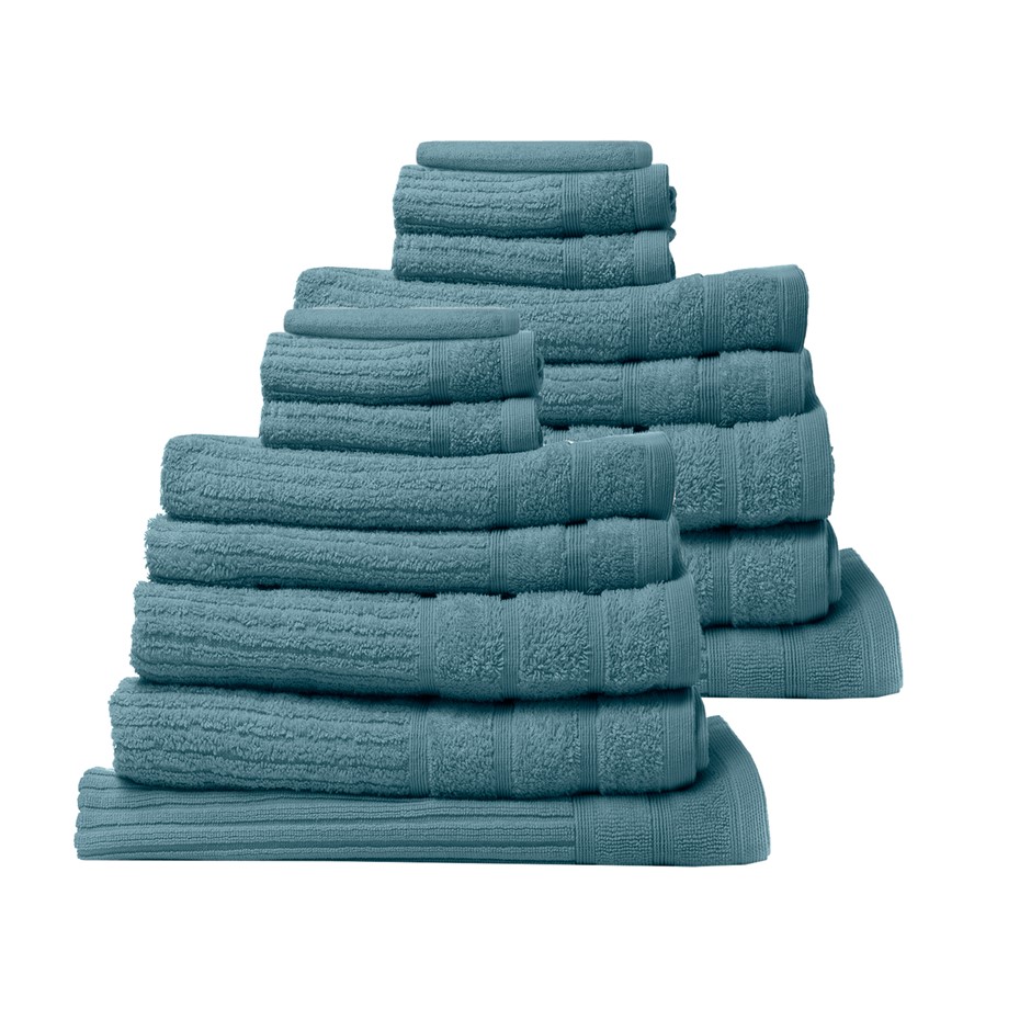 Buy Royal Comfort 16 Pc Egyptian Cotton Eden Towel Set 600GSM ...