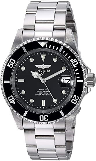 INVICTA Men's Pro Diver Stainless Steel Automatic with Link Bracelet, 8926O