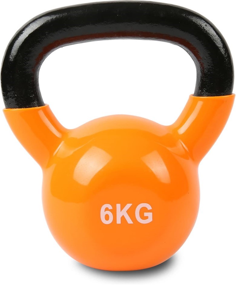 CORTEX 6kg Vinyl Weight Strength Training Gym Equipment.