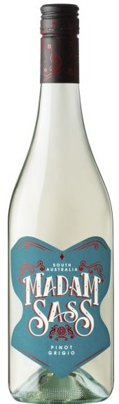 Madam Sass Pinot Grigio 2021 (6 x 750mL)