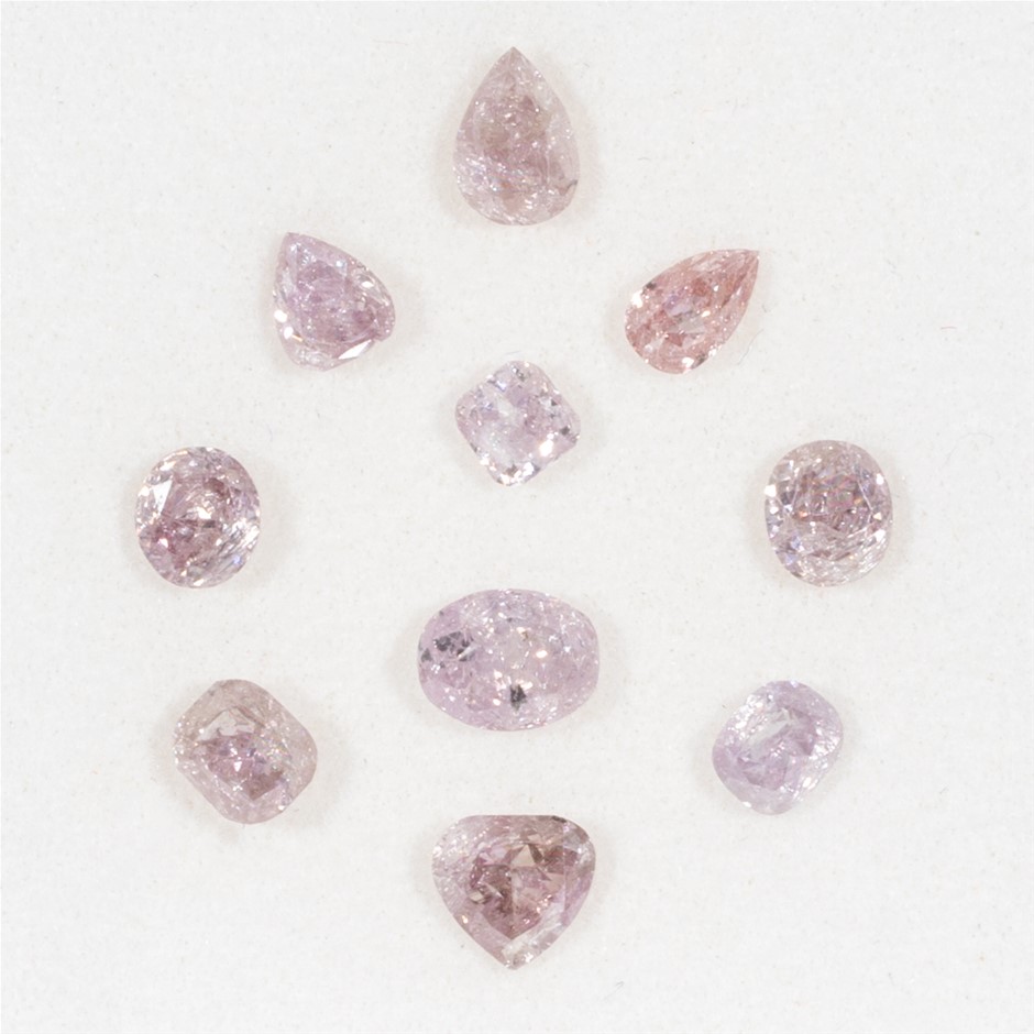 0.035ct Fancy Purplish Pink I-1