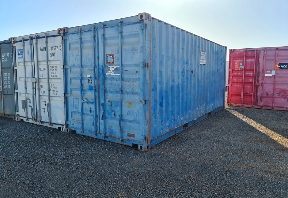 20ft Shipping Container & Contents (Karratha) Auction (00249033805
