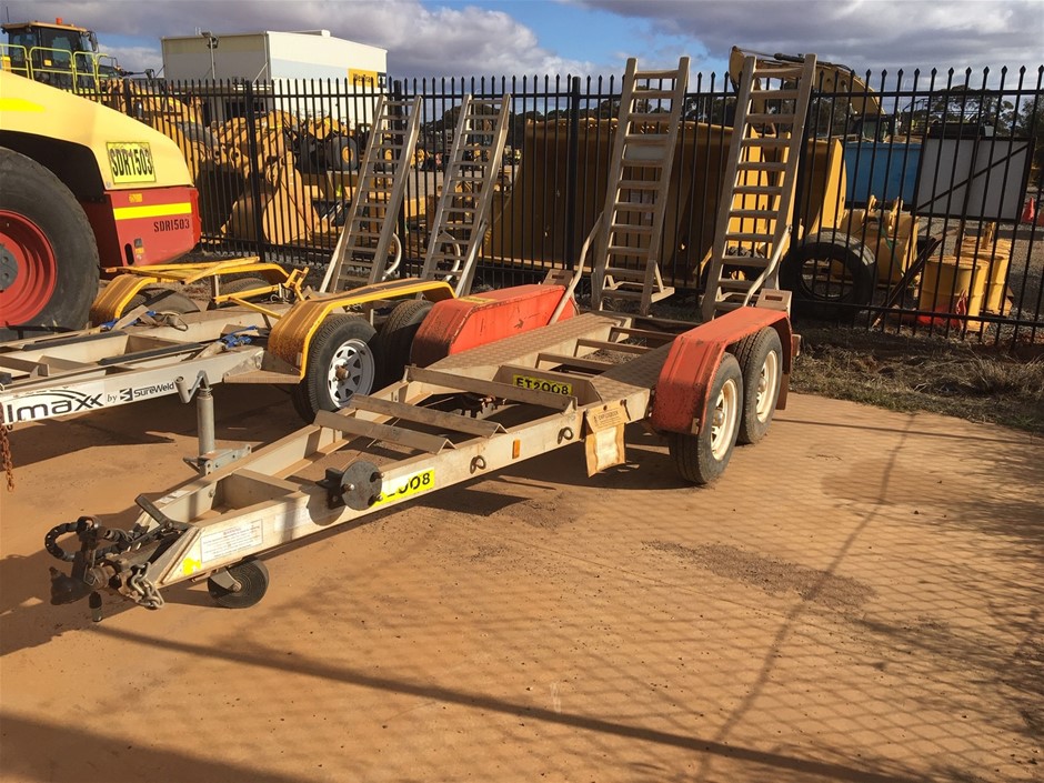 2012 Joe Crossl Trailer Excavator 1,690kg (Kalgoorlie) Auction