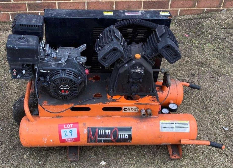 Multiquip Air Compressor Hybest 5.5 No Fuel Tank Auction (0029