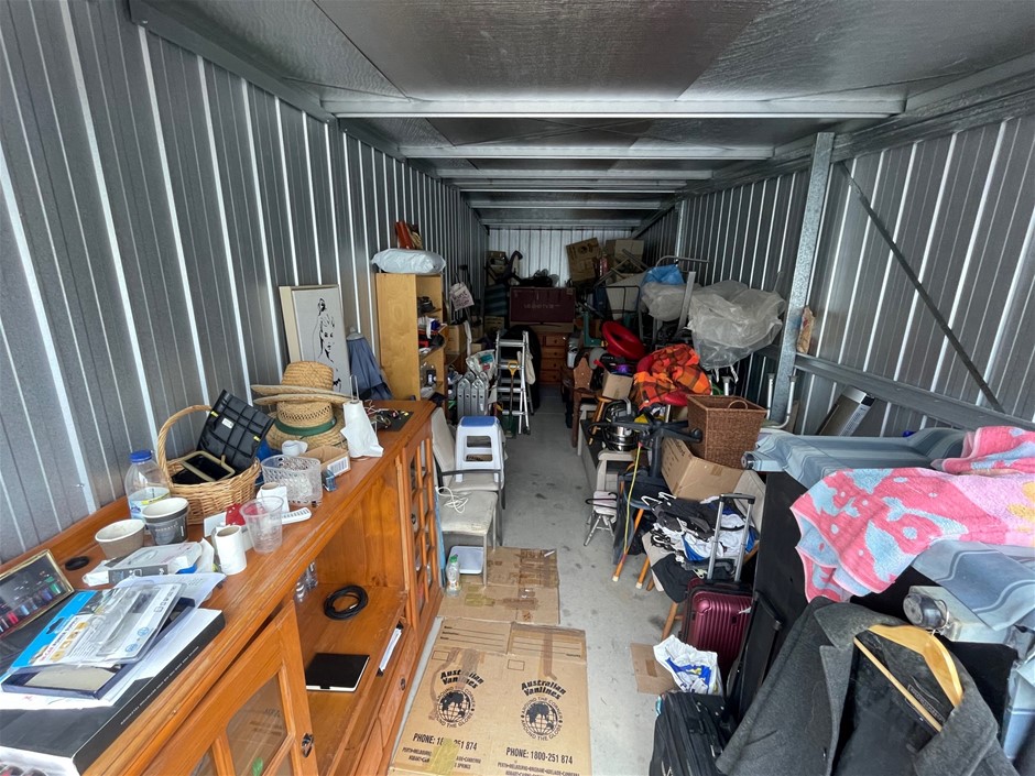 Unreserved Storage Unit Contents Auction (00027040691) Grays Australia