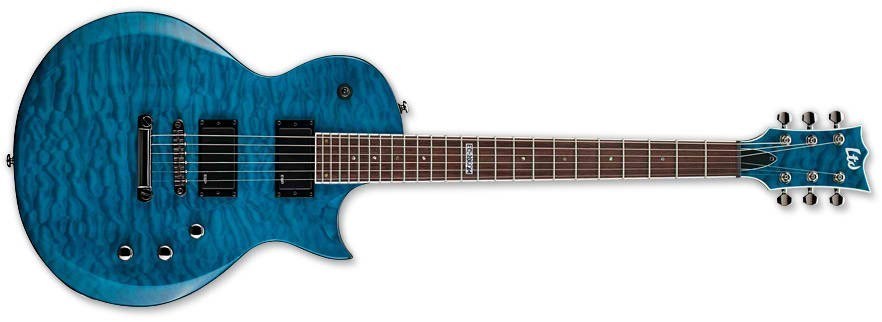 ESP LTD EC-200 Blue QM STB Electric Guit
