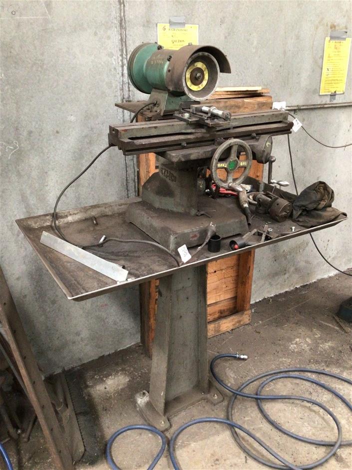 Abbott & Ashby Grinder on Stand with bench Auction (00023023480
