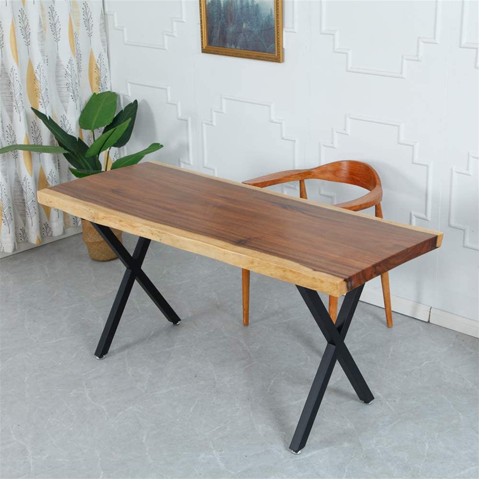 X-Shaped Table Bench Desk Legs Retro Ind