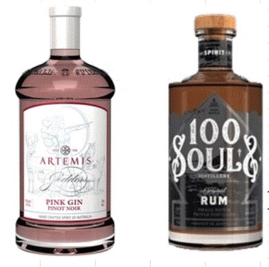 Artemis Goddess Pink Gin & 100 Souls Ori