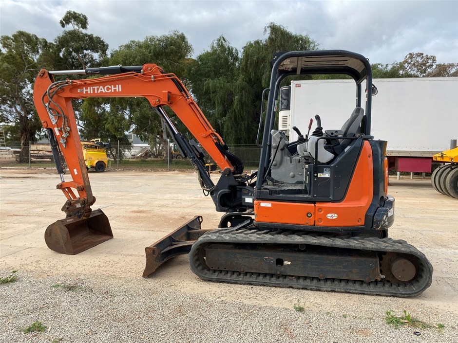2016 Hitachi Zaxis 55U Hydraulic Excavator Auction (0001