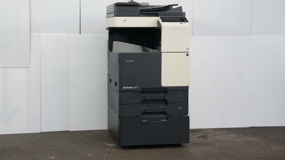 Konica Minolta bizhub c227 Printer Auction (00072186554) Grays Australia