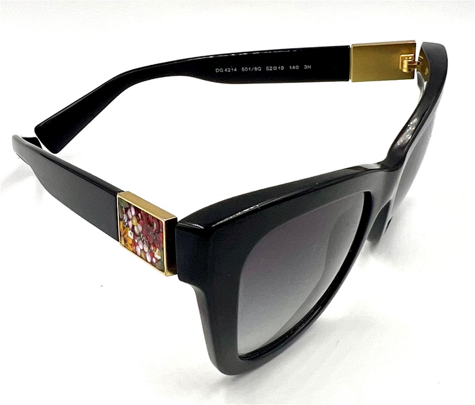 Dolce & Gabbana mosaic black sunglasses model DG4214 Auction (0093-2546381)  | Grays Australia