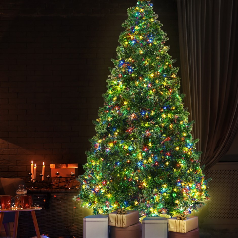 Jingle Jollys Christmas Tree LED 2.4M 8F