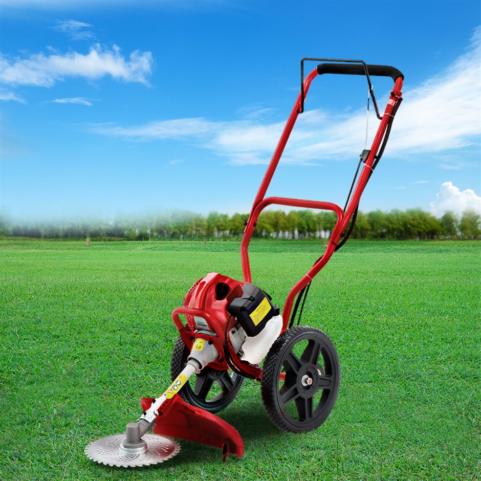 Giantz 3-in-1 62cc Petrol Wheel Brush Cu