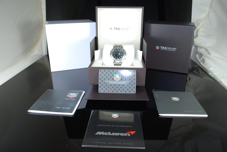 Gents Tag Heuer 6000 Series 1/10th chron