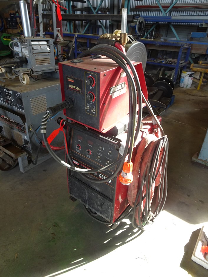 Lincoln Electric 350 Power Plus Welder/Fabricator Auction (0142-8015718 ...