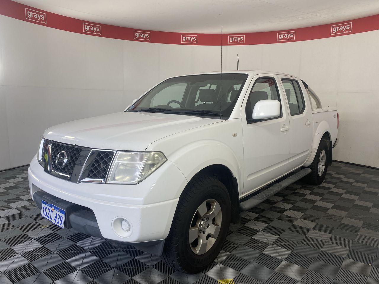 2011 Nissan Navara ST (4x4) D40 Turbo Diesel Automatic Dual Cab Auction ...