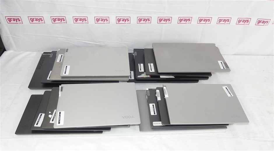 Box of Assorted USED/UNTESTED Lenovo Laptops Auction (00042187043