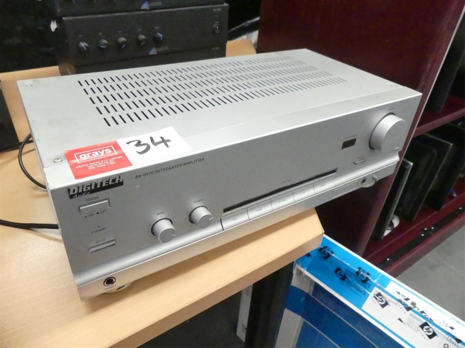 Digitech AA0470 Intergrated Amplifier Auction (00345050233) Grays