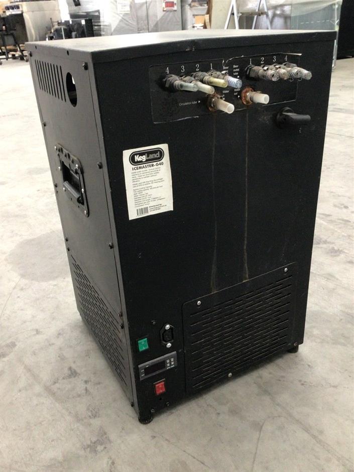 Kegland IcemasterG40 4 Line Beer Chiller. Auction (00113140022