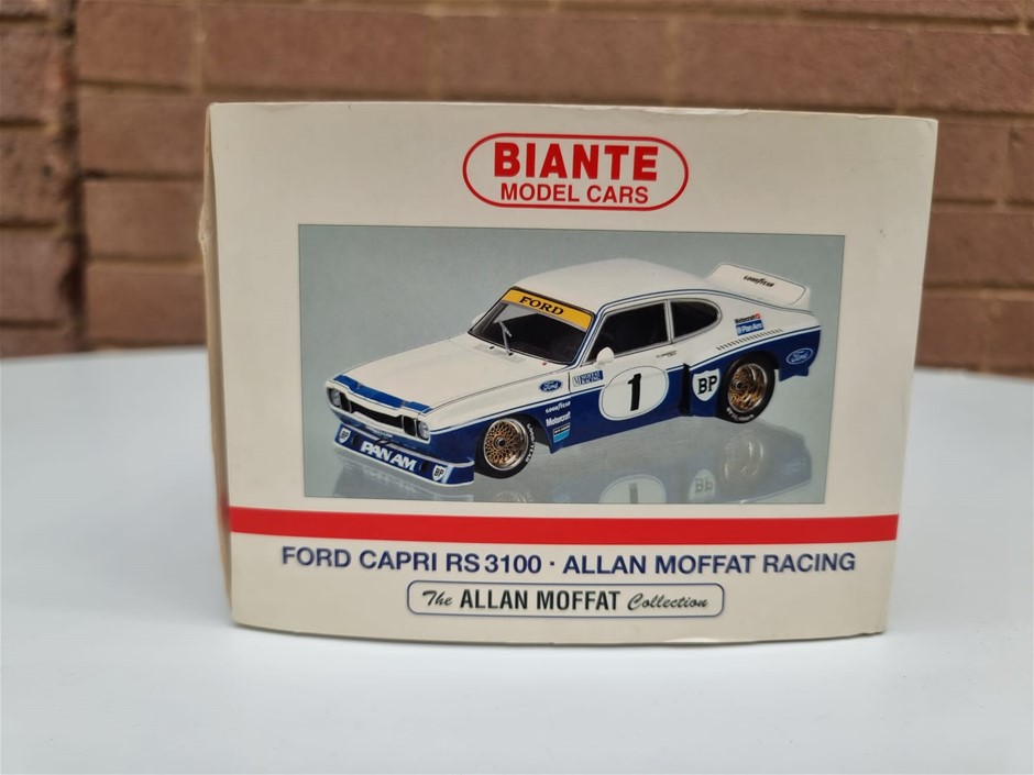 Rare Allan Moffat Ford Capri RS3100 #1 '75 ASSC 1/18 Scale Model Car ...