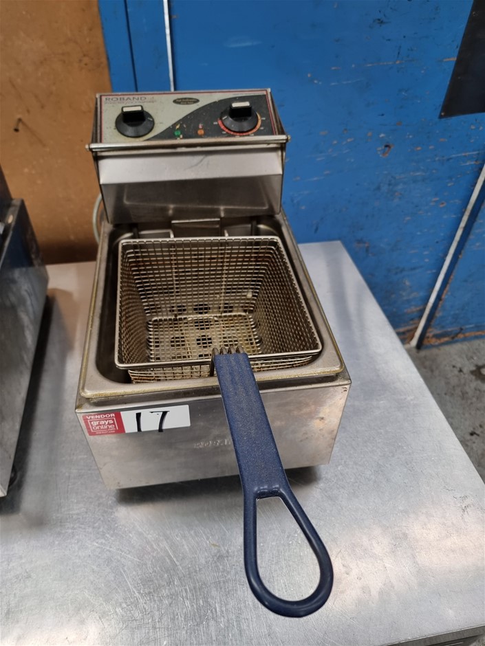 Roband F15 Single basket benchtop fryer 5 Ltr Pan Auction (0017
