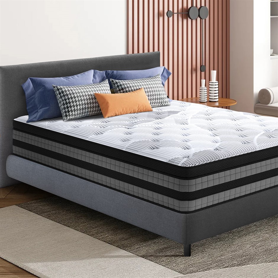 Buy Mattress Pocket Spring King Size Latex Euro Top 36cm 7 Zone Starry 