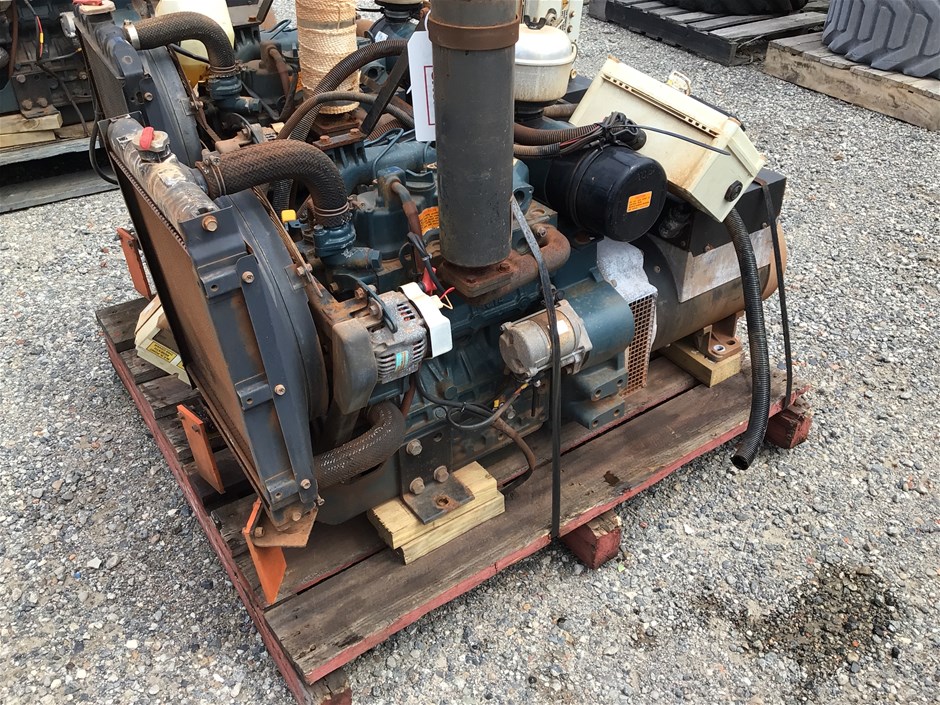 Kubota 3 Cylinder Diesel Generator 3 - Phase Auction (0008-5050493 ...