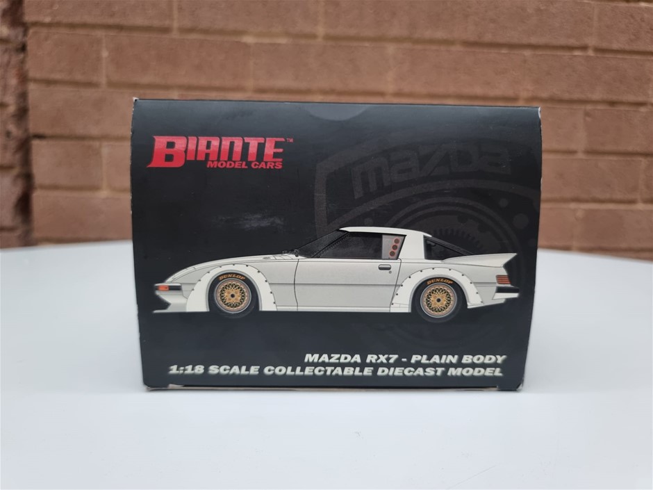 Biante 1/18　マツダＲＸ―７MAZDA RX-7 PLAIN BODY Biante Mazda Rx-7 1/18 1 18 | eBay