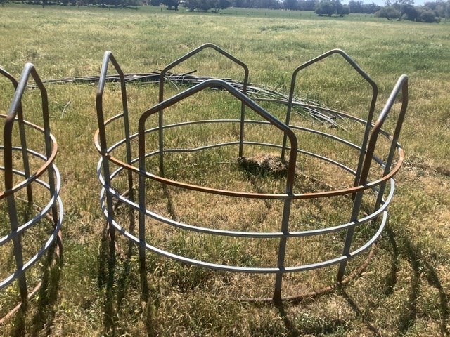 Round Hay Bale Feeder Ring Auction (0118-9035518) 