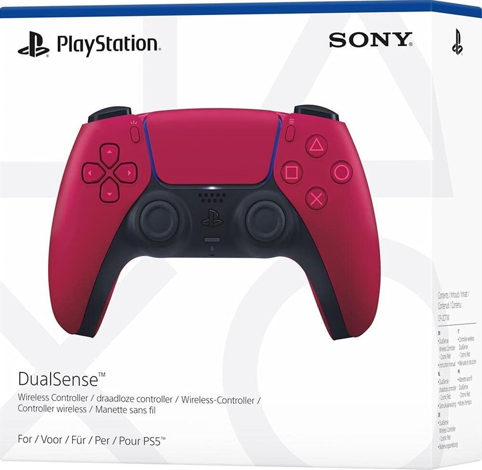 PLAYSTATION Dualsense Wireless Controller for Playstation 5, Cosmic Red.