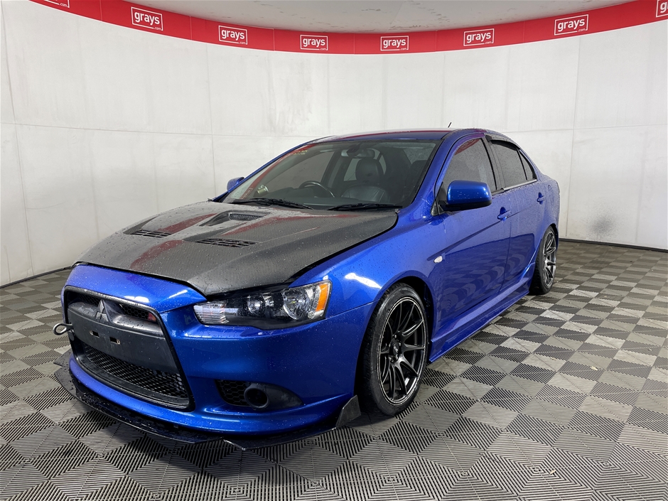 2010 Mitsubishi Lancer Ralliart CJ Manual Sedan Auction (000110326527) Grays Australia