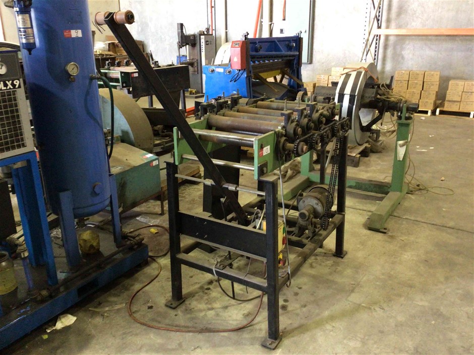 Fabricated Electric Sheet Metal Roller Feeder Auction (00107041622) Grays Australia