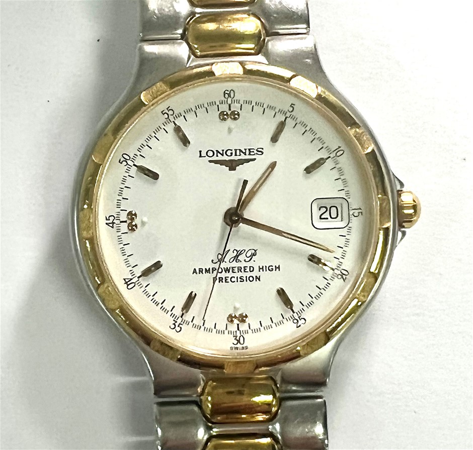 Longines A.H.P Armpowered High Precision Conquest Watch Auction (0088 ...