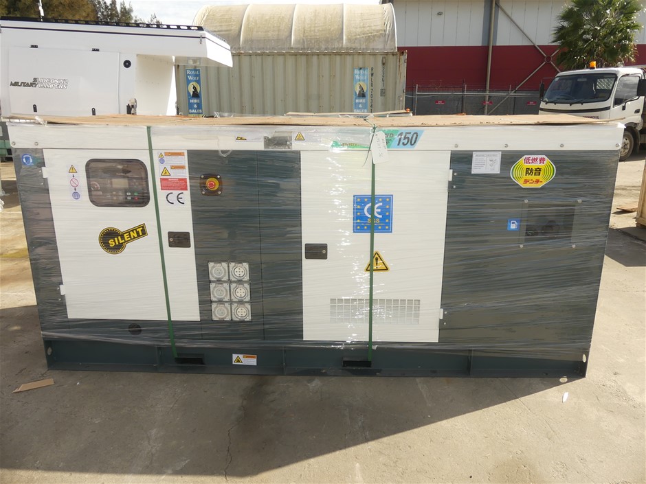 Unused Ashita Power 8-125KvA Silent Diesel Generators 
