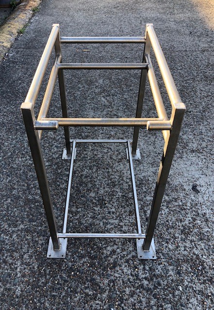Stainless Steel Picking/Sorting Frame with Bolt Down Bases Auction ...