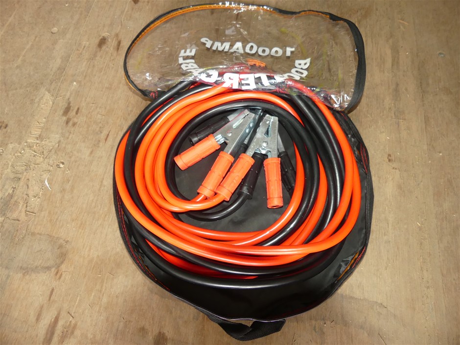 Unused Non 1000A7M 1000Amp, 7m Jump Start Cable Set Auction (0202