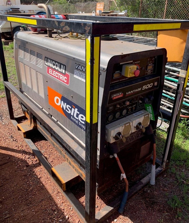 2012 LINCOLN VANTAGE 500 K26861 Welder 500amp (Gladstone) Auction