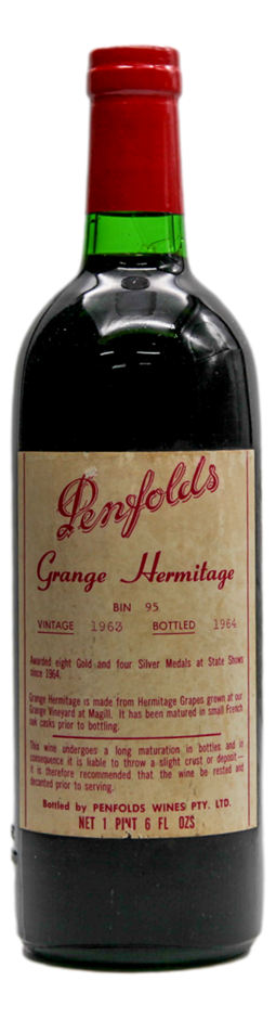 Penfolds Grange Hermitage Bin 95 1963 (1