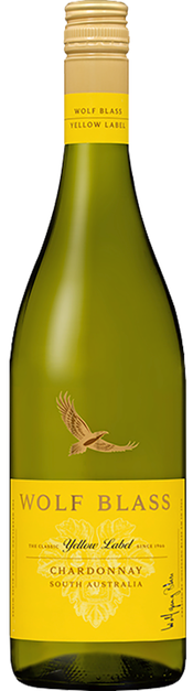 Wolf Blass Yellow Label Chardonnay (6x 750mL). Current Vintage Release
