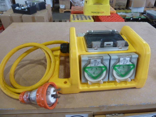 4 Outlet Power Box with RCD Auction (0047-8016261) | Grays Australia