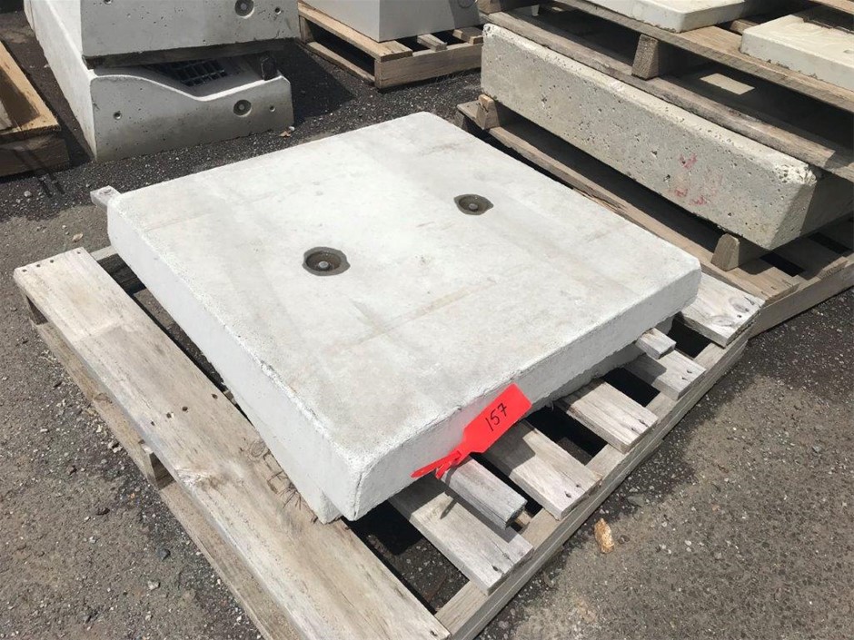 2 x Concrete Pit Covers Auction (0157-3023674) | Grays Australia