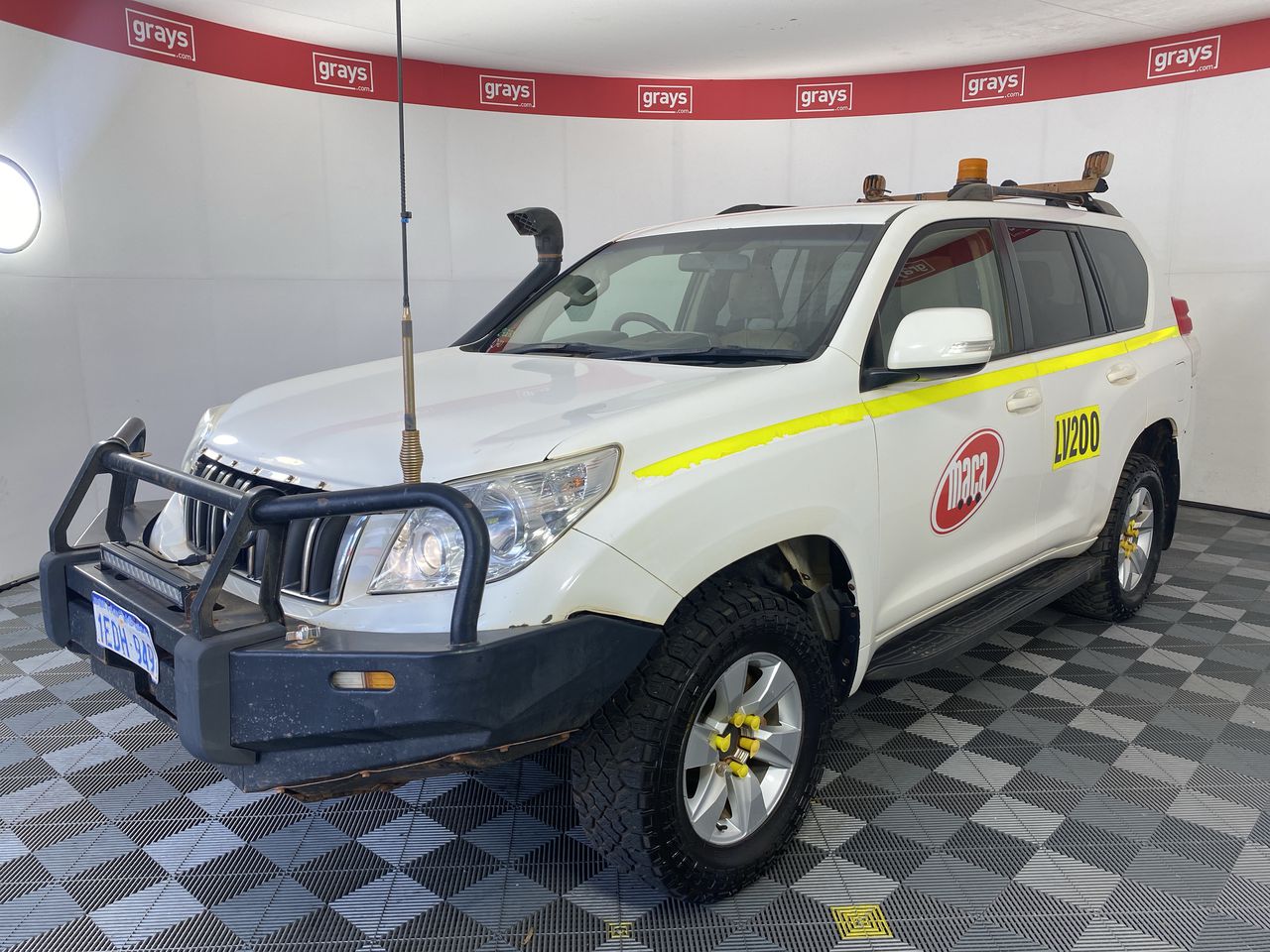 2013 Toyota LandCruiser Prado GXL KDJ150R T/Die AT 7Sts Wagn